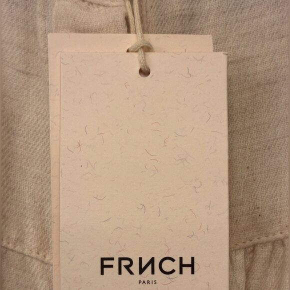 NWT FRNCH Talia Romper Cream Women’s Size Small - Picture 8 of 9